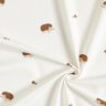Bomullsjersey Glada igelkottar – yllevit,  thumbnail number 3