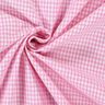 Bomullstyg Vichy - 0,2 cm – rosa,  thumbnail number 2