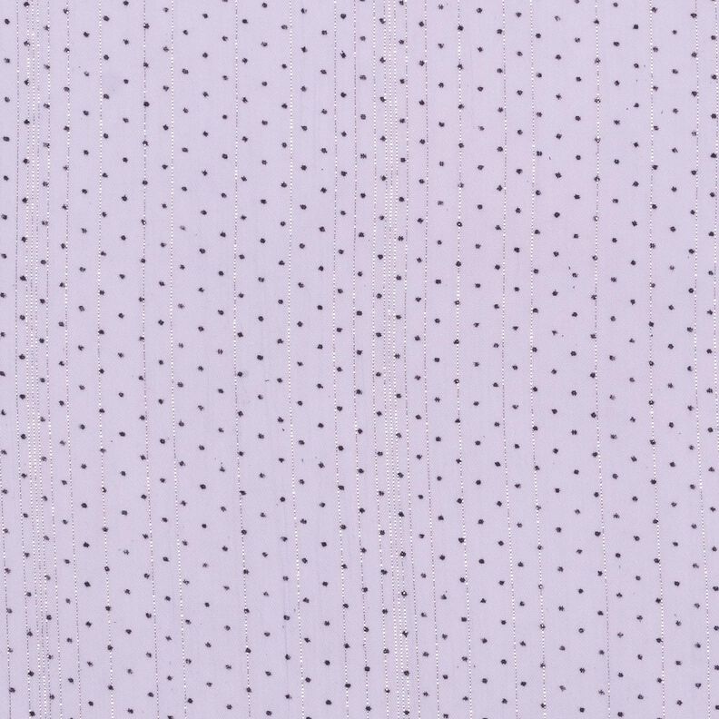 chiffong glitterränder och prickar – fläder, image number 1