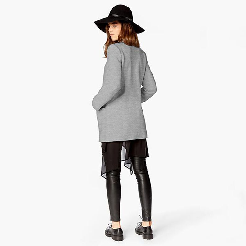 rocktyg återvunnen polyester melange – ljusgrått,  image number 6