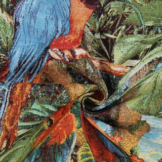 Jacquard Gobeläng Tropiskt paradis – grön, 