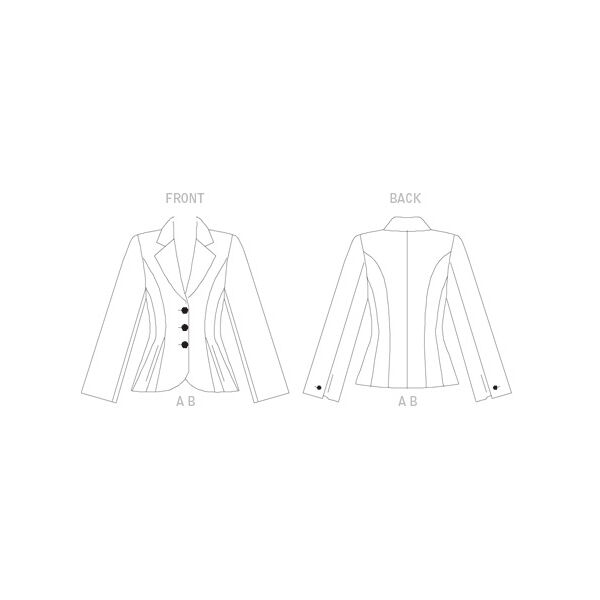 Blazer, Claire Shaeffer V8333 | 32 - 48, image number 4