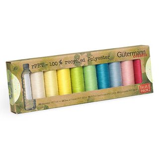 Sytrådsset Universaltrådar rPET  [ 100m / 10 styck  ] | Gütermann creativ, 