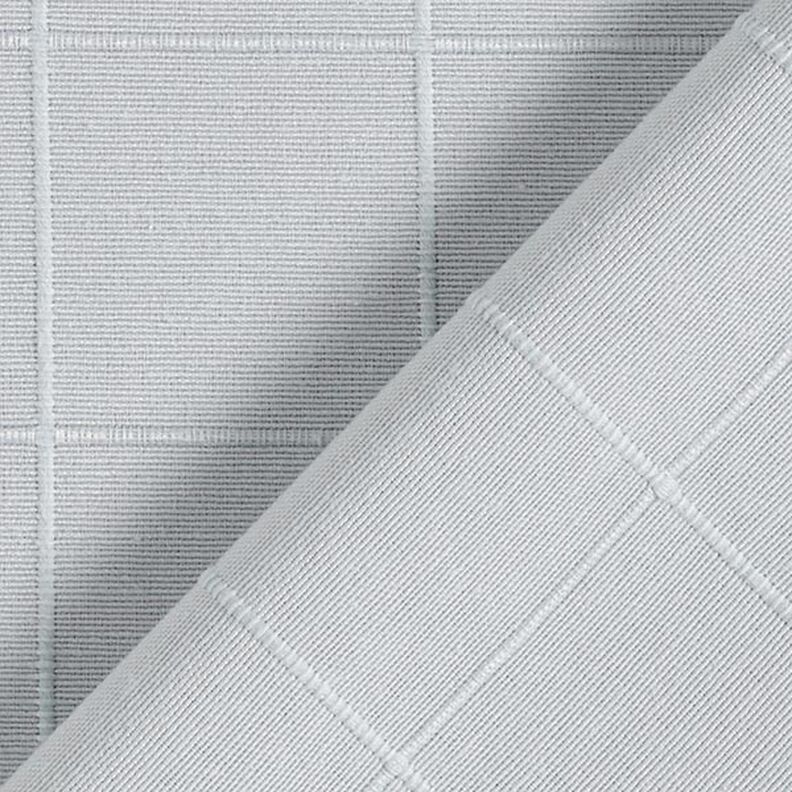 Dekorationstyg återvunnet Rutigt rutnät – silvergrå,  image number 3