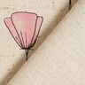 Dekorationstyg Halvpanama torkade blommor – natur/rosa,  thumbnail number 6