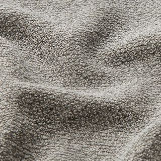 stickad bouclé melange – grått, 