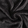 Fluffigt stickat kapptyg enfärgat – svart,  thumbnail number 1