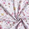 Ribbad jersey Digitalt tryck av fina vildblommor &ndash; pastellfl&auml;der/r&ouml;dlila,  thumbnail number 3