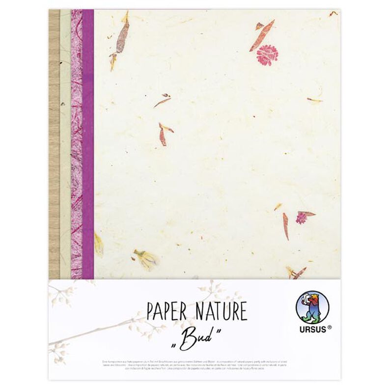 Naturpapper-set  "Paper Nature Bud",  image number 2