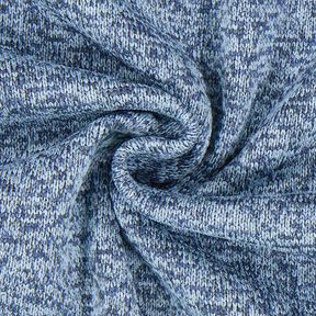 Stickad fleece – blå, 