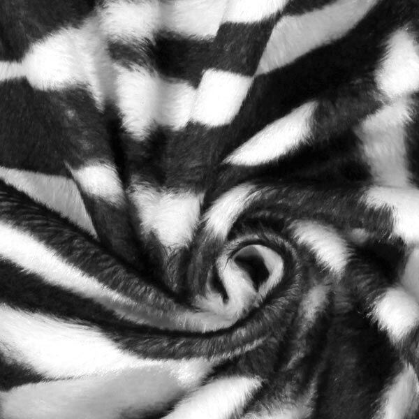 Djurfällsimitat zebra – svart/vit,  image number 3