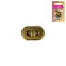 Fecho giratório [ 2,1 x 3,7 cm ] – gammalt guld metallisk,  thumbnail number 1