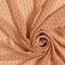 Chiffong påfågelöga – apricot/terracotta,  thumbnail number 3