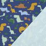 Sommarsweat dinosaurier | Poppy Fabrics – indigo/ljusblå,  thumbnail number 4