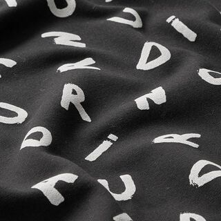 Sweatshirt Ruggad bokstäver "Dinosaur" – svart, 