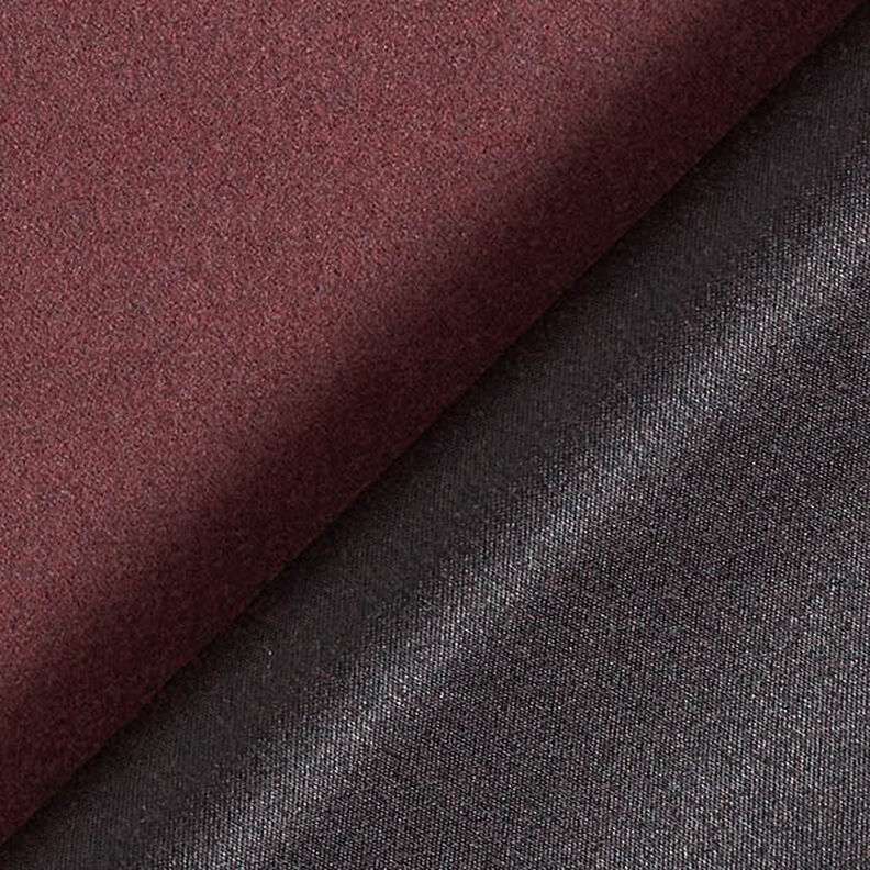 Kapptyg velour enfärgat – merlot, image number 3