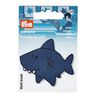 tygmärke haj [ 5 x 5,8 cm ] | Prym – marinblått,  thumbnail number 2