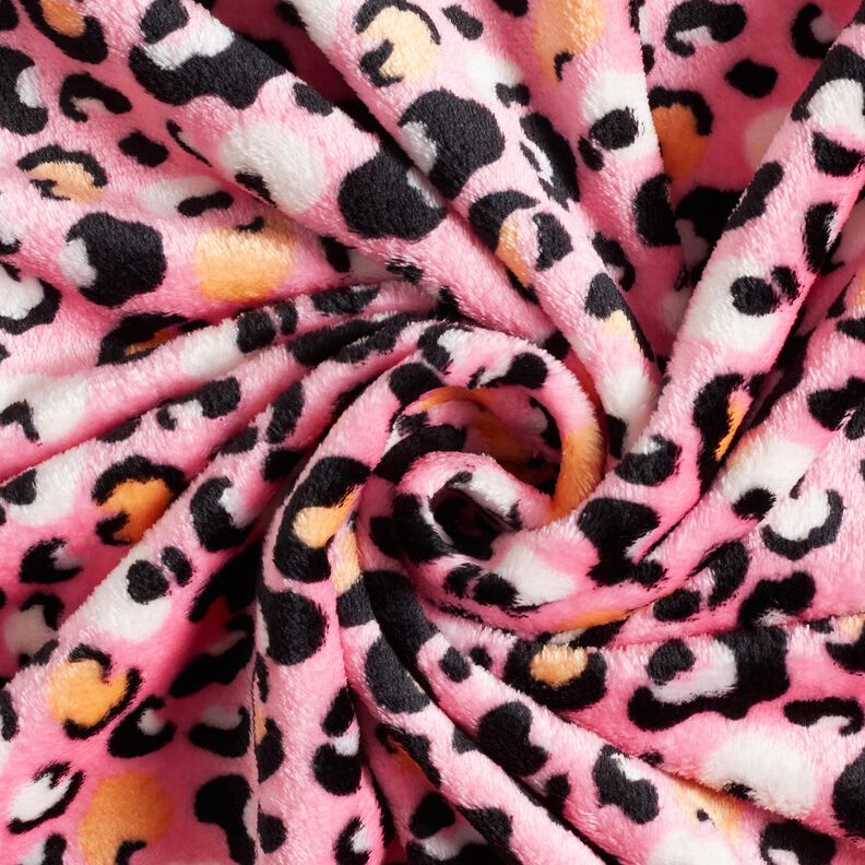 Mysfleece Leopardmönster – rosa, image number 3