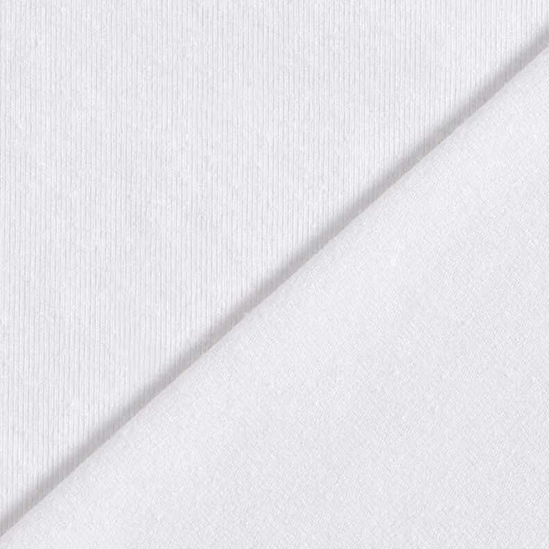 Jersey bomull/linne-mix enfärgad – vit,  image number 3
