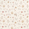 Muslin/Dubbel-krinkelväv Skogsväxter – yllevit,  thumbnail number 1