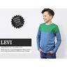 LEVI - långärmad tröja med färgblock, Studio Schnittreif  | 86 - 152,  thumbnail number 1