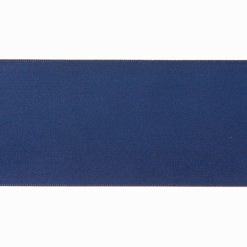Satinband [50 mm] – marinblått,  image number 1