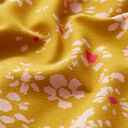 GOTS Bomullsjersey kamomill | Tula – currygul/rosa, 