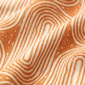 Dekorationstyg Halvpanama valv – terracotta/natur,  thumbnail number 2