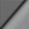 Stickad jacquard små pepitarutigt – svart/vit,  thumbnail number 3