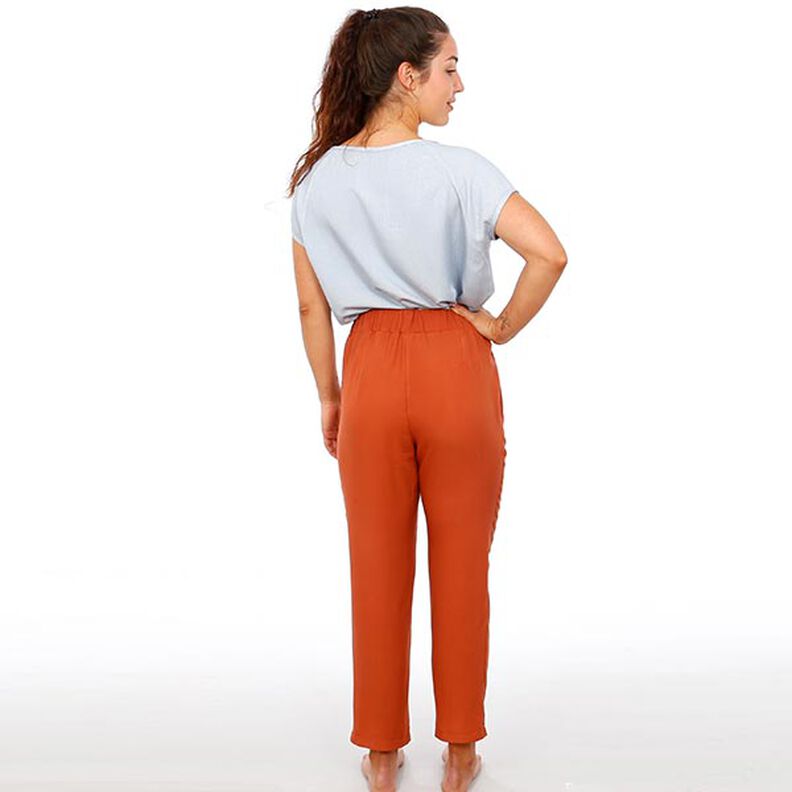 FRAU HANNA - lediga byxor med resårband, Studio Schnittreif | XS - XXL,  image number 3