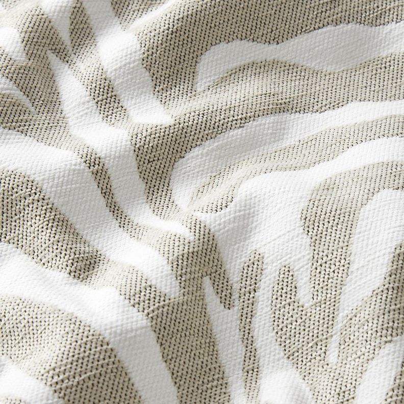 Stoppningstyg Jacquard zebra – anemon/natur, image number 6