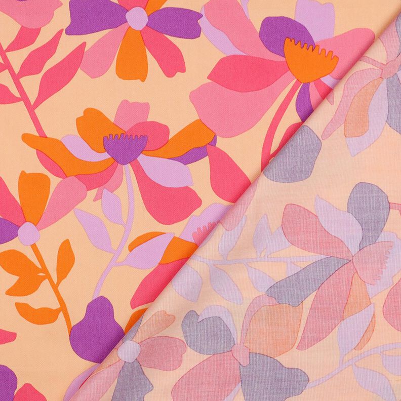 Bomullssatin Cloverdale | Nerida Hansen – apricot/pink,  image number 4