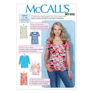 Top, McCalls 7322 | 42 - 50, 