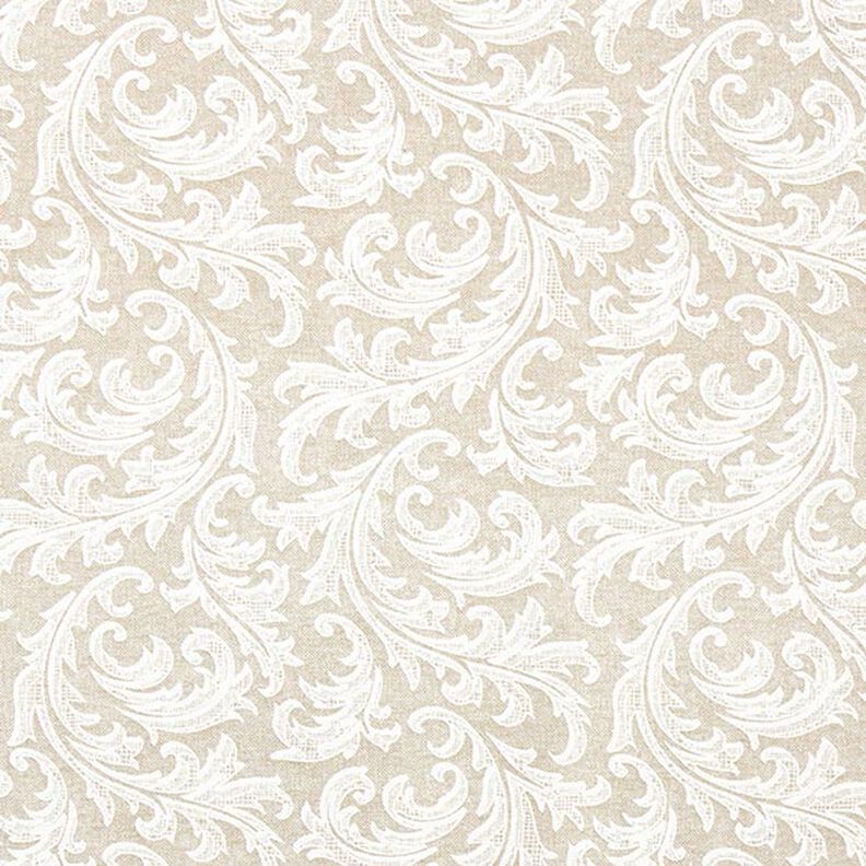 Dekorationstyg Canvas Ornament – natur/vit,  image number 1