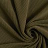Strukturerad jersey små rutor – khaki,  thumbnail number 1