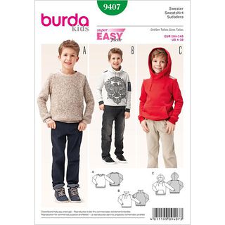 Tröja, Burda 9407, 
