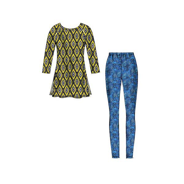 Tunika|Klänning|Leggings, McCalls 7122 | 32 - 50, image number 5
