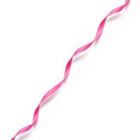 Satinband [3 mm] – intensiv rosa, 