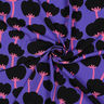 LENZING™ ECOVERO™ viskostyg  Poppies | Nerida Hansen – lila/svart,  thumbnail number 3