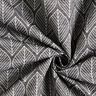 Dekorationstyg Jacquard Blad – antracit,  thumbnail number 4