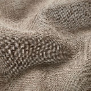 Gardintyg Voile Ibiza 295 cm – mörkbeige, 