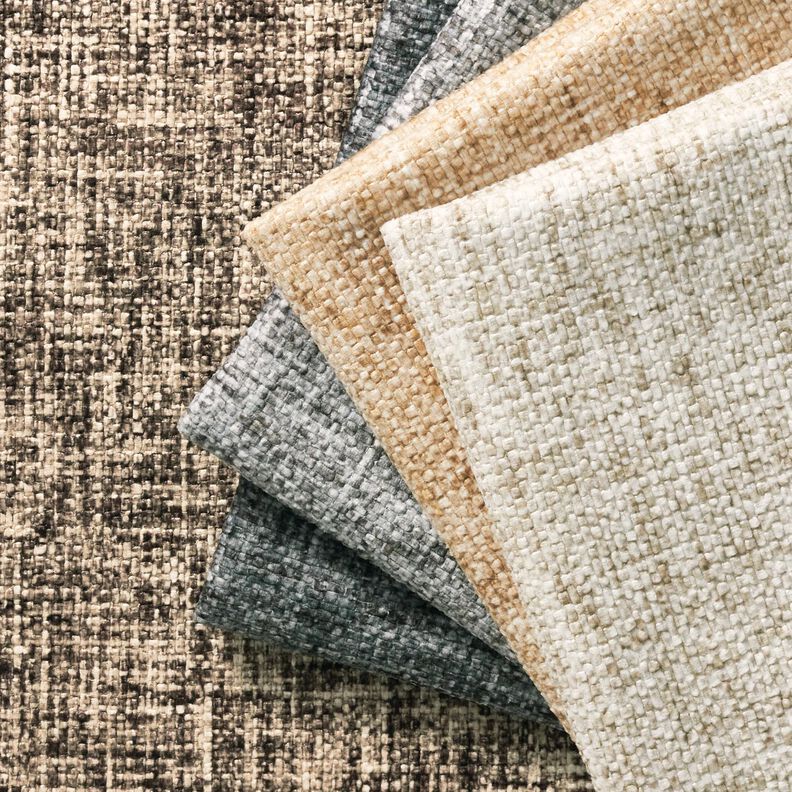 Stoppningstyg präglad velour – beige,  image number 5