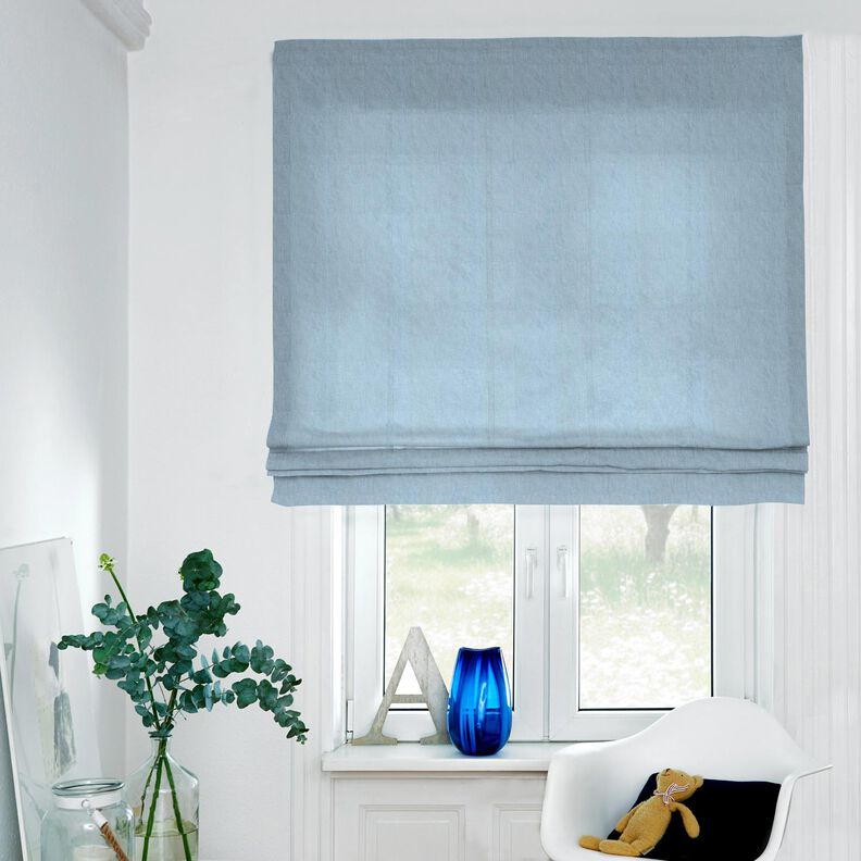 tunn linnemix förtvättad – lysande blå,  image number 8