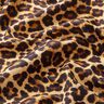 Viskostyg leopardmönster – beige/svart,  thumbnail number 2