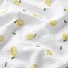 Muslin/Dubbel-krinkelväv Citroner i akvarell Digitaltryck – vit,  thumbnail number 2