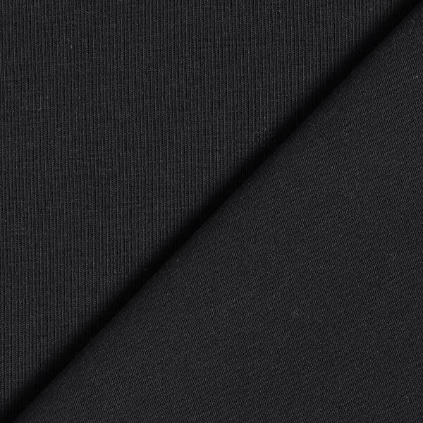 GOTS Bomullsjersey | Tula – svart,  image number 3