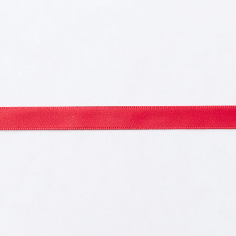 Satinband [9 mm] – rött,  image number 1