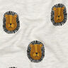 Sweatshirt Lejon | by Poppy – yllevit/rådjursbrun,  thumbnail number 2