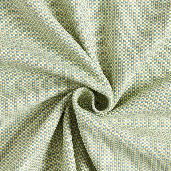 Dekorationstyg Jacquard Struktur Enfärgat – grön,  image number 3