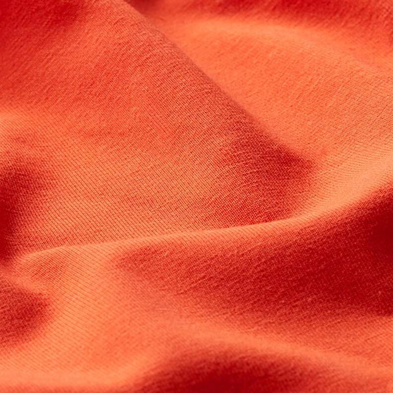 Bomullsjersey Medium Uni – brandgul,  image number 2